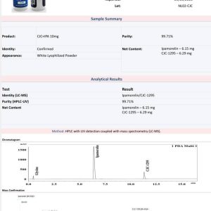 CJC-1295 wo DAC + Ipamorelin (5/5MG)
