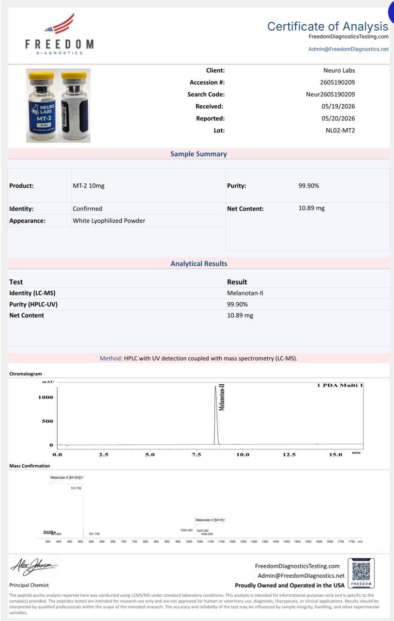 Melanotan II (10MG)