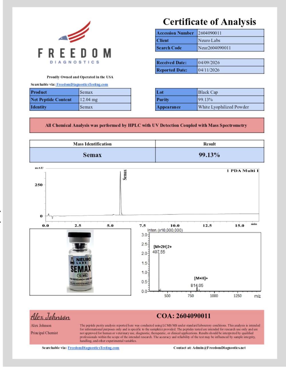 SEMAX (10MG)